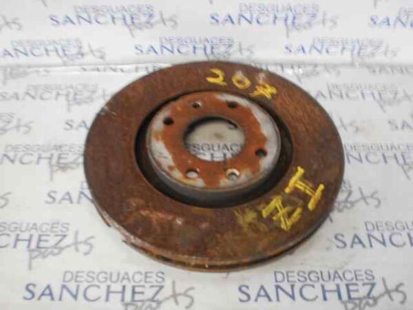 DISCO FRENO DELANTERO PEUGEOT 207 1.6 16V