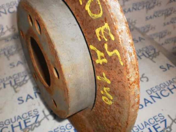 DISCO FRENO DELANTERO MERCEDES-BENZ BM SERIE 168 CLASE-A 1.4 CAT - Imagen 2