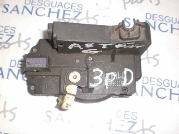 CERRADURA PUERTA DELANTERA DERECHA OPEL ASTRA G COUPÃ 1.8 16V CAT