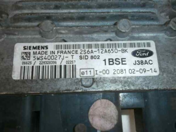 CENTRALITA MOTOR UCE FORD FIESTA (CBK) 1.6 TDCi CAT - Imagen 2