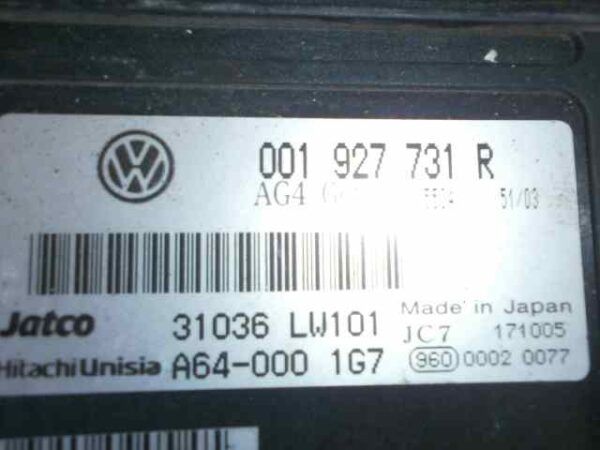 CENTRALITA MOTOR UCE SEAT IBIZA  (6L1) 1.4 16V