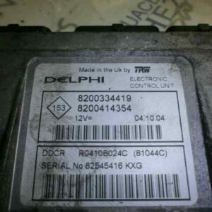 CENTRALITA MOTOR UCE RENAULT MEGANE II BERLINA 5P 1.5 dCi Diesel FAP