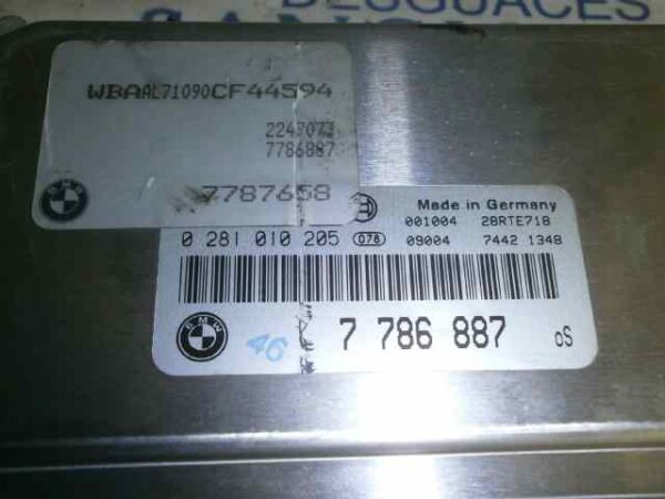 CENTRALITA MOTOR UCE BMW SERIE 3 TOURING (E46) 2.0 16V Diesel CAT - Imagen 2