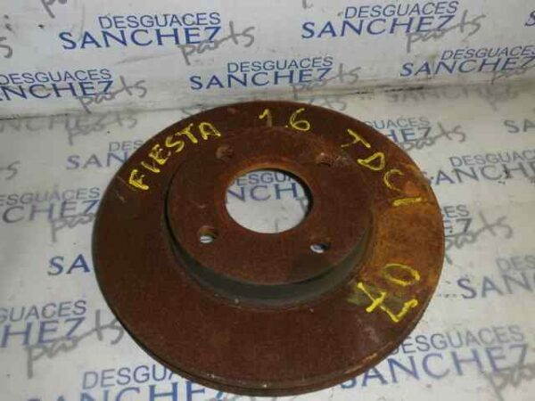 DISCO FRENO DELANTERO FORD FIESTA (CBK) 1.6 TDCi CAT - Imagen 2