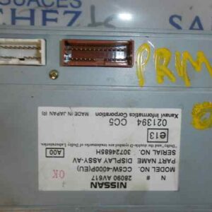 PANTALLA MULTIFUNCION NISSAN PRIMERA BERLINA (P12) *