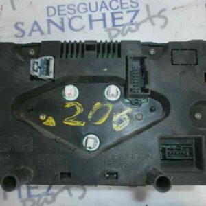 MANDO CLIMATIZADOR PEUGEOT 206 BERLINA 1.6 16V CAT