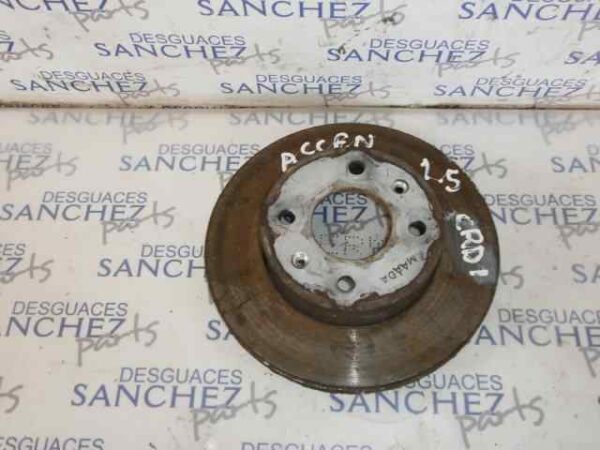 DISCO FRENO DELANTERO HYUNDAI ACCENT (LC) 1.5 CRDi CAT - Imagen 2