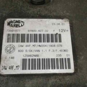 CENTRALITA MOTOR UCE FIAT SEICENTO (187) 1.1