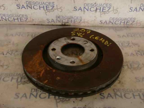 DISCO FRENO DELANTERO PEUGEOT 207 *
