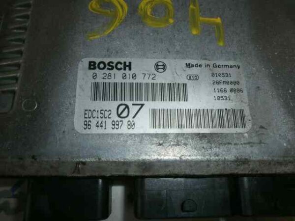 CENTRALITA MOTOR UCE PEUGEOT 406 BREAK (S1/S2) 2.2 HDi FAP CAT - Imagen 2