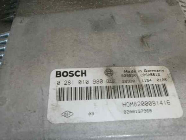 CENTRALITA MOTOR UCE RENAULT SCENIC RX4  (JA0) 1.9 dCi Diesel CAT - Imagen 2