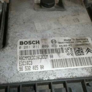 CENTRALITA MOTOR UCE PEUGEOT 206+ 1.4 HDi
