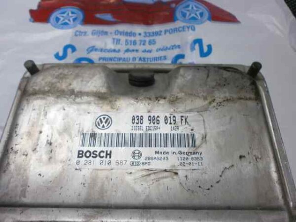 CENTRALITA MOTOR UCE SEAT TOLEDO (1M2) 1.9 TDI - Imagen 2