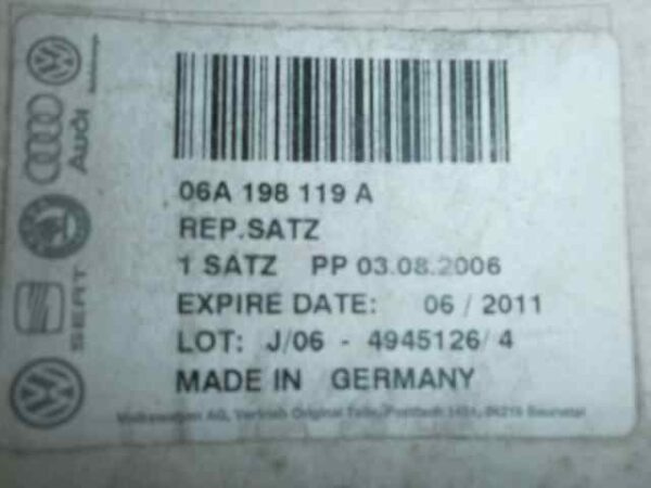 KIT DISTRIBUCION AUDI A3 (8L) 1.8 20V