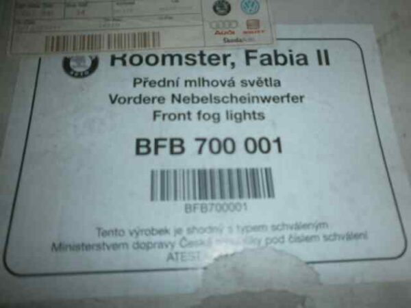 FARO ANTINIEBLA DERECHO SKODA FABIA (5J2 ) 1.4 TDI