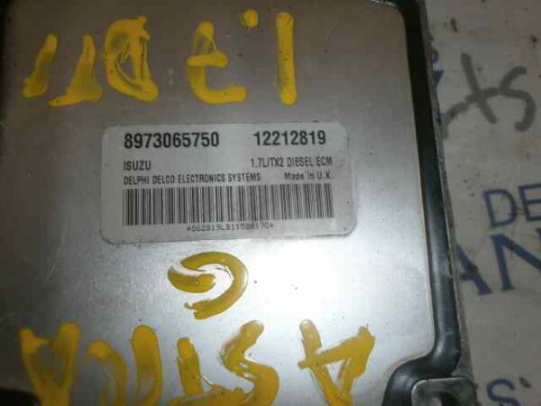 CENTRALITA MOTOR UCE OPEL ASTRA G CARAVAN 1.7 16V DTI CAT (Y 17 DT / LR6) - Imagen 2
