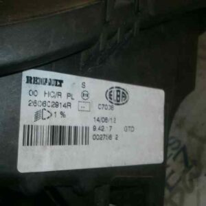 FARO IZQUIERDO DACIA SANDERO 1.5 dCi Diesel CAT