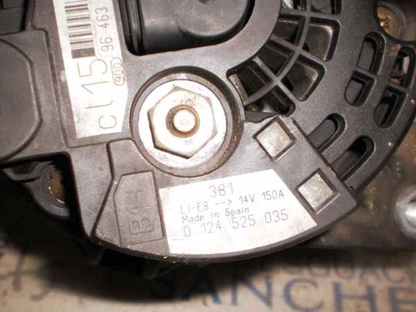 ALTERNADOR PEUGEOT 307 (S1) 2.0 HDi CAT - Imagen 3