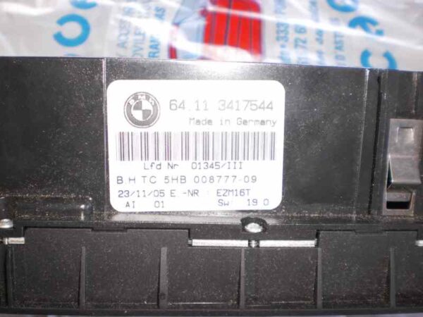 MANDO CLIMATIZADOR BMW X3 (E83) 2.0 Turbodiesel CAT - Imagen 3