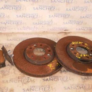 DISCO FRENO DELANTERO RENAULT SCENIC III *