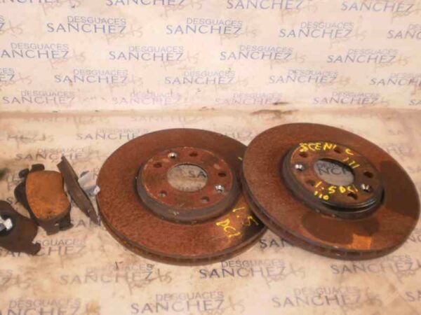 DISCO FRENO DELANTERO RENAULT SCENIC III *