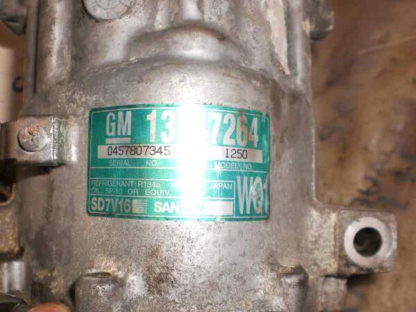 COMPRESOR AIRE ACONDICIONADO OPEL VECTRA C BERLINA 2.2 16V CAT (Z 22 YH / LCH) - Imagen 3