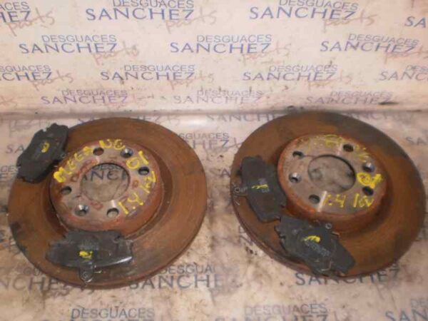DISCO FRENO DELANTERO RENAULT MEGANE I FASE 2  BERLINA (BA0) 1.4 16V