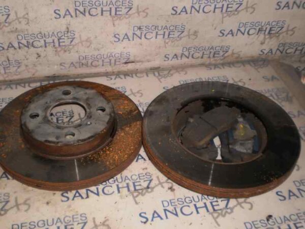 DISCO FRENO DELANTERO TOYOTA YARIS (NCP1/NLP1/SCP1) 1.0 CAT
