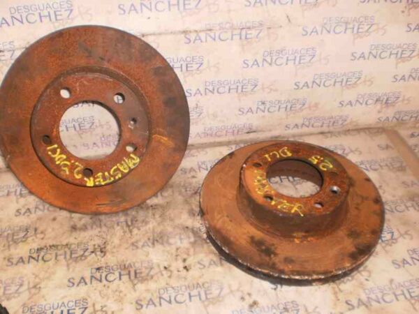 DISCO FRENO DELANTERO RENAULT MASTER II PH. 2 PRITSCHE/FGST 2.5 dCi Diesel CAT - Imagen 2