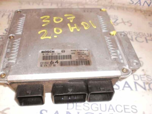 CENTRALITA MOTOR UCE PEUGEOT 307 (S1) 2.0 HDi CAT