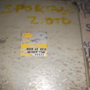 CENTRALITA MOTOR UCE KIA SPORTAGE 2.0 Turbodiesel CAT