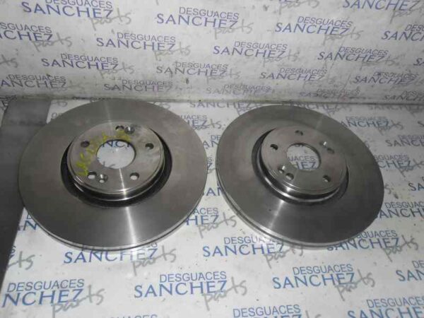 DISCO FRENO DELANTERO RENAULT LAGUNA II (BG0) 2.2 dCi Turbodiesel - Imagen 2