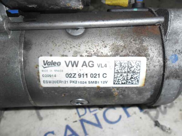 MOTOR ARRANQUE VOLKSWAGEN POLO (6C1) 1.4 TDI - Imagen 3