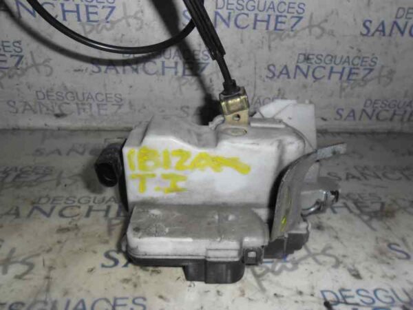 CERRADURA PUERTA TRASERA IZQUIERDA SEAT IBIZA (6K) 1.9 Diesel CAT (1Y) - Imagen 2