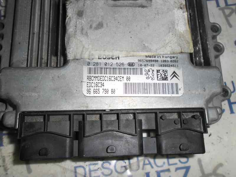 CENTRALITA MOTOR UCE PEUGEOT 206+ 1.4 HDi