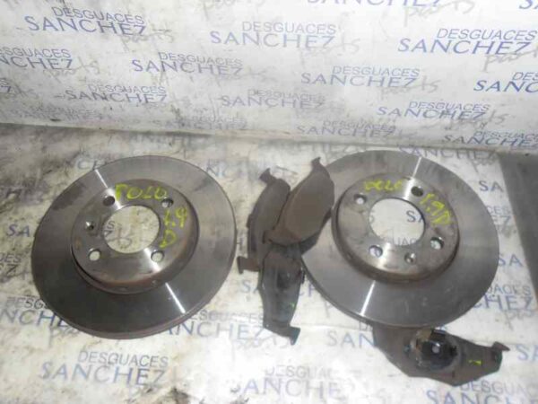 DISCO FRENO DELANTERO VOLKSWAGEN POLO BERLINA (6N1) 1.9 Diesel