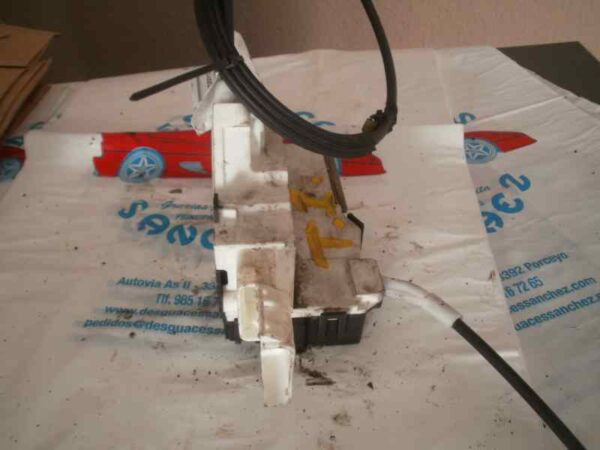 CERRADURA PUERTA TRASERA IZQUIERDA PEUGEOT 407 2.0 16V HDi CAT (RHR / DW10BTED4)