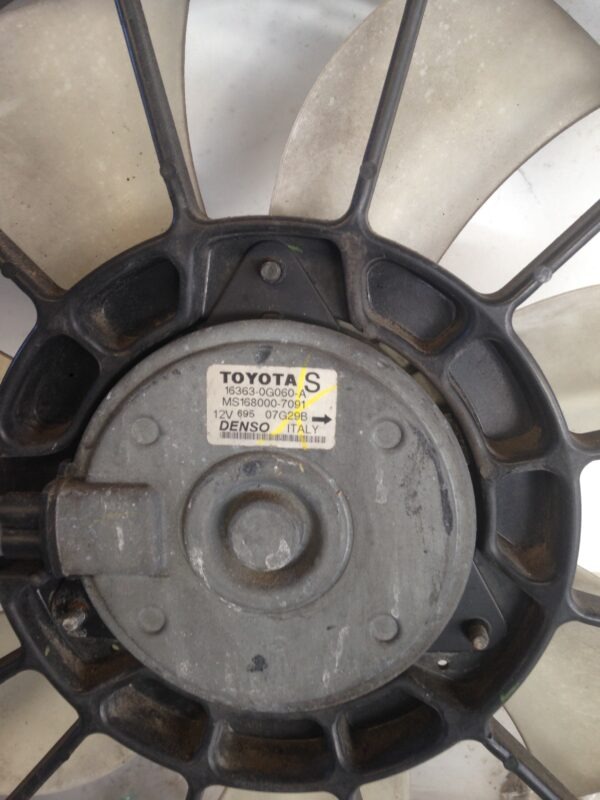 ELECTROVENTILADOR TOYOTA COROLLA VERSO (R1) 2.2 Turbodiesel CAT