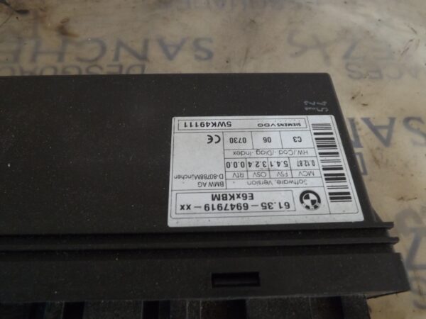 MODULO CONFORT BMW SERIE 5 BERLINA (E60) 3.0 24V - Imagen 2