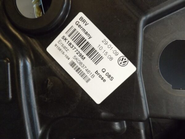 ELEVALUNAS DELANTERO IZQUIERDO VOLKSWAGEN GOLF VI (5K1) 1.4 16V TSI - Imagen 2