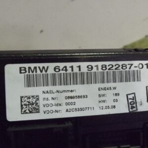 MANDO CLIMATIZADOR BMW SERIE 1 BERLINA (E81/E87) 2.0 16V Diesel