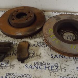 JUEGO DISCOS DE FRENO RENAULT CLIO III Business