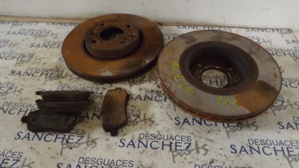 JUEGO DISCOS DE FRENO RENAULT CLIO III Business