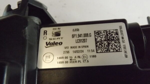 FARO DERECHO SEAT IBIZA (KJ1) *