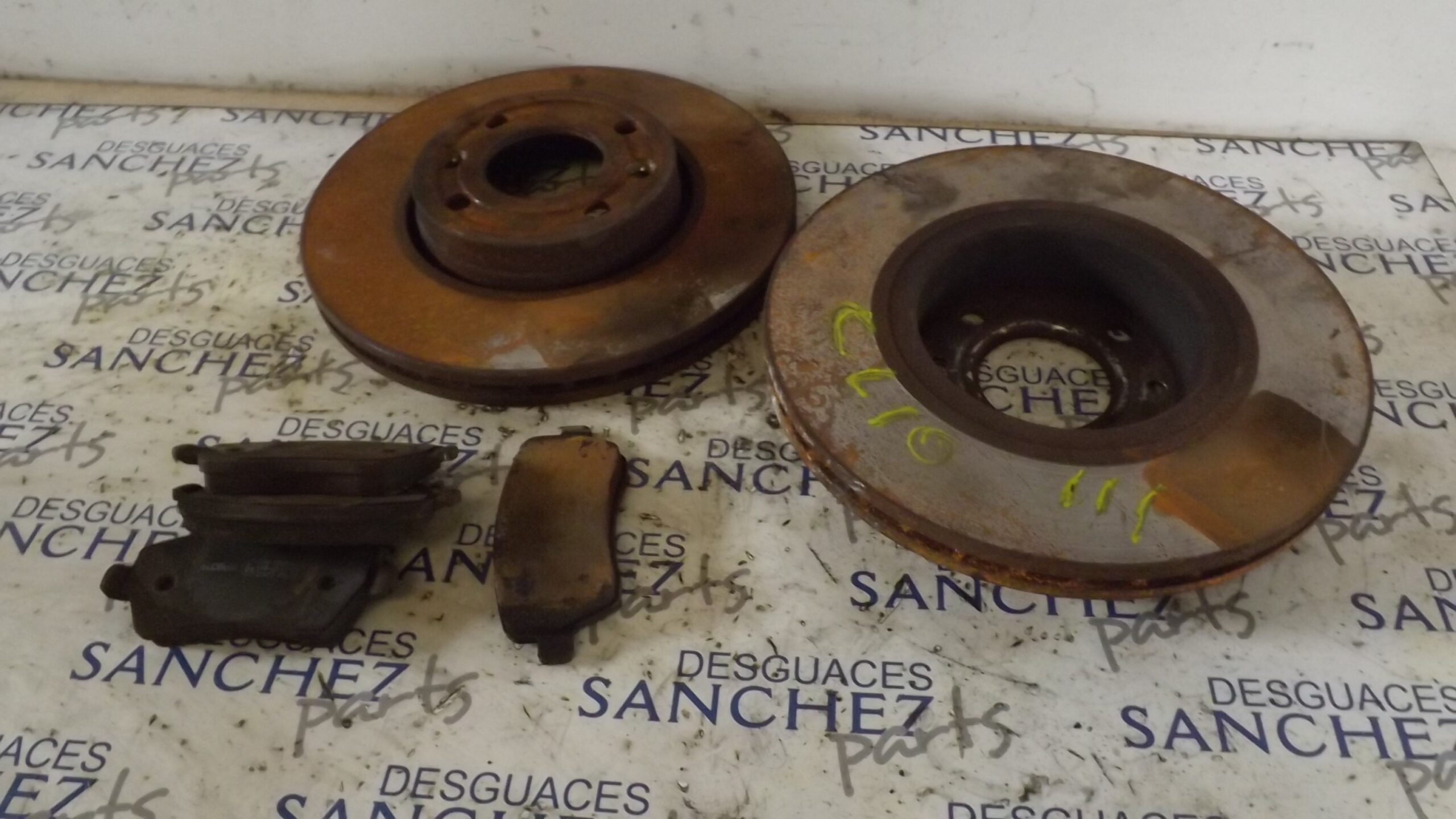 JUEGO DISCOS DE FRENO RENAULT CLIO III Business